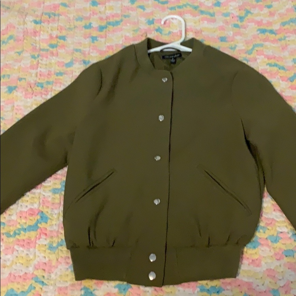 A cute green bomber jacket